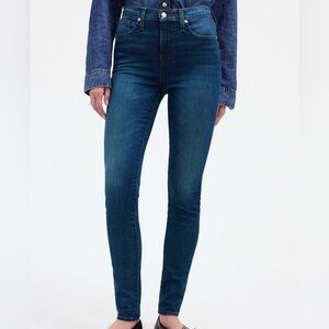 Madewell Blue Women’s 10” High-Rise Skinny Jeans Size 28 T